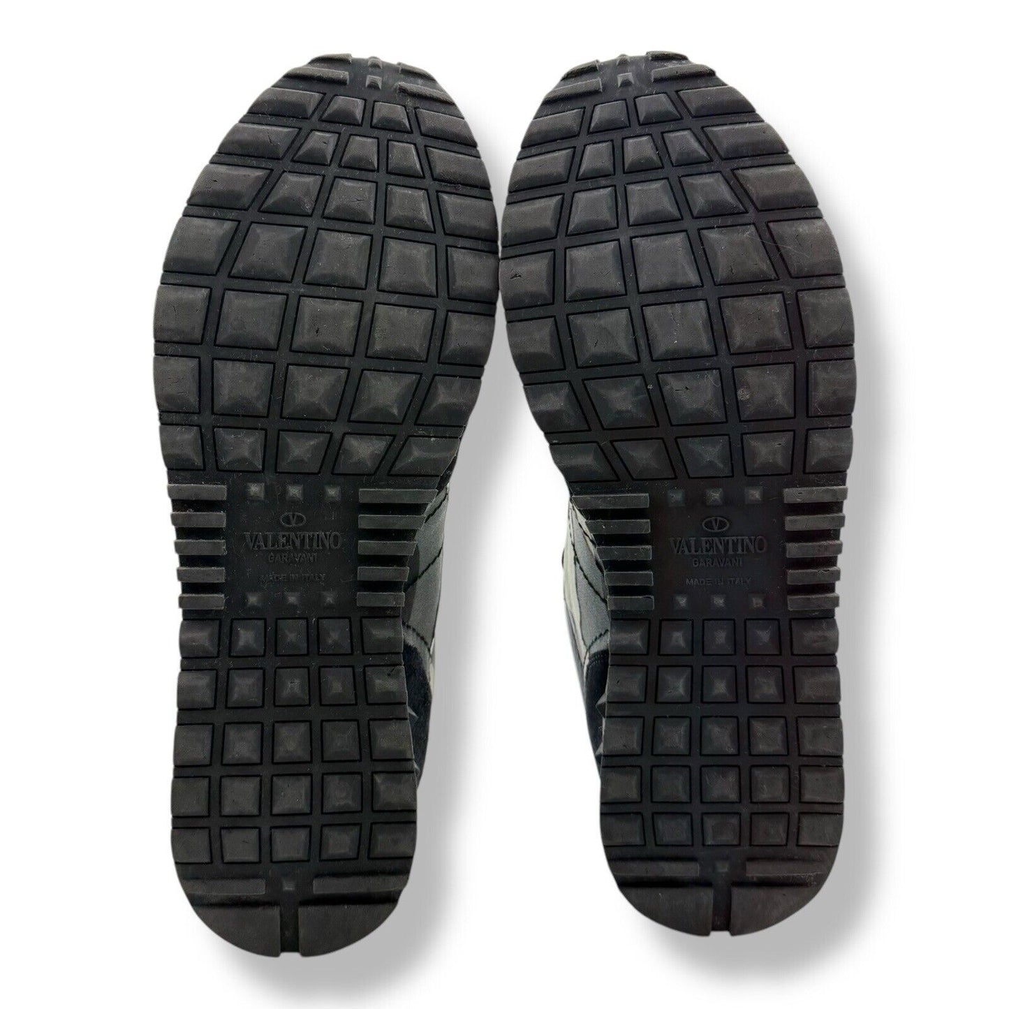 Valentino Rockrunner Camouflage Print Black/Blue/Orange