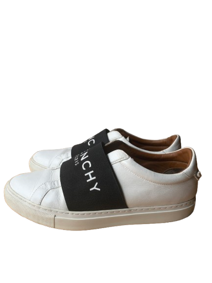 Givenchy Paris Leather White & Black