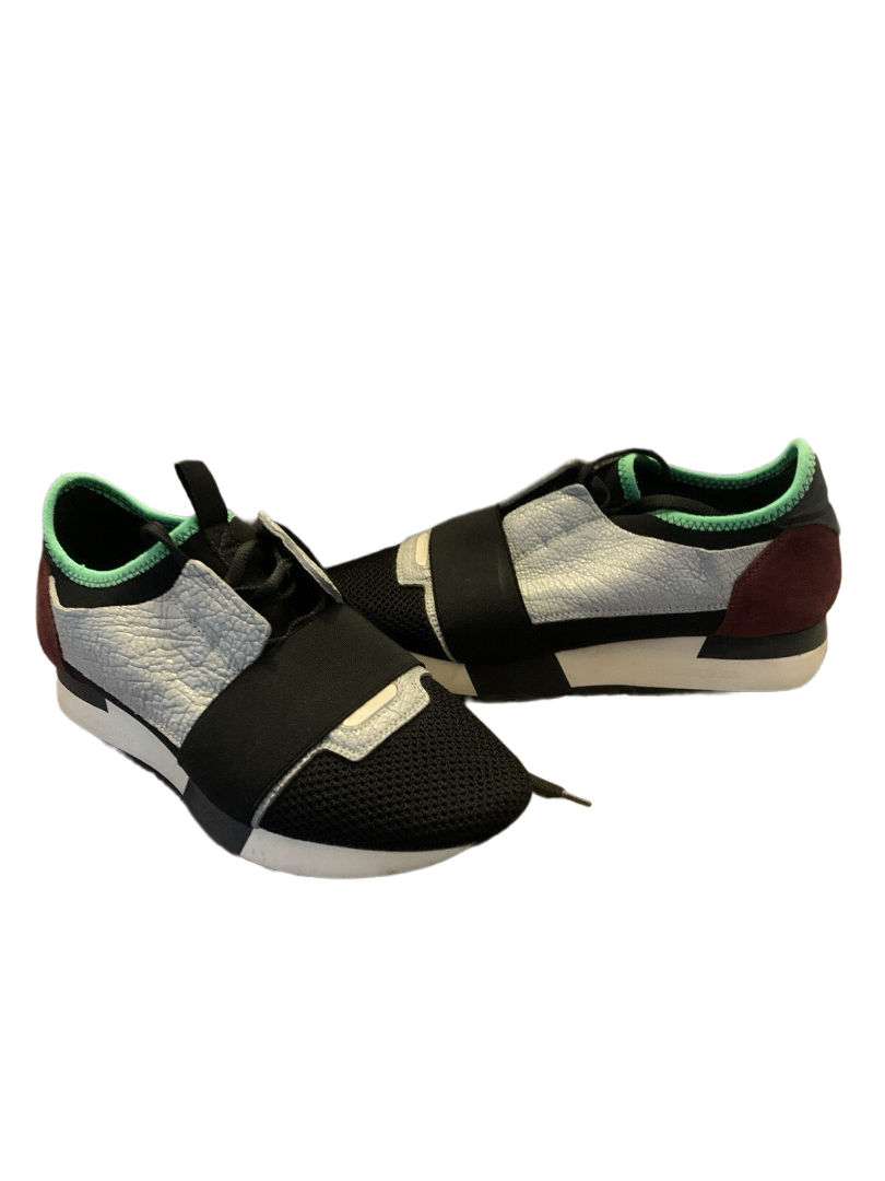 Balenciaga Race Runners Black & Silver