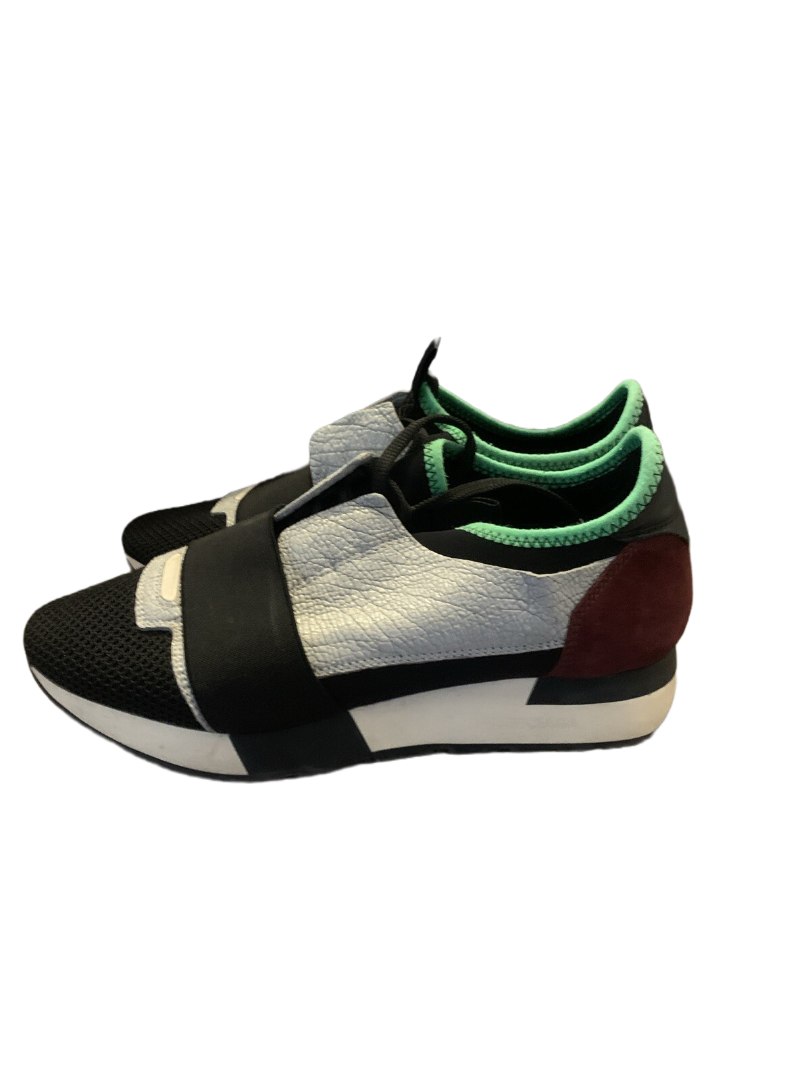 Balenciaga Race Runners Black & Silver