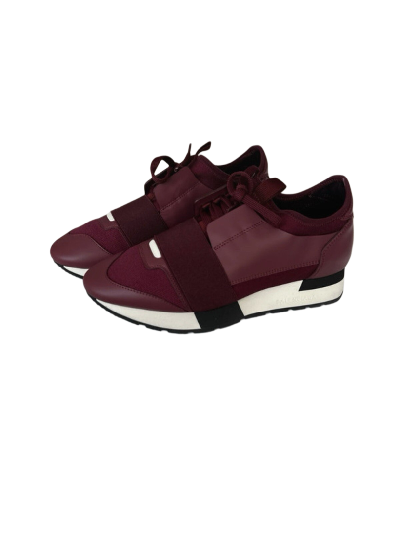 Balenciaga Race Runners Bordeaux
