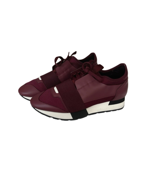 Balenciaga Race Runners Bordeaux