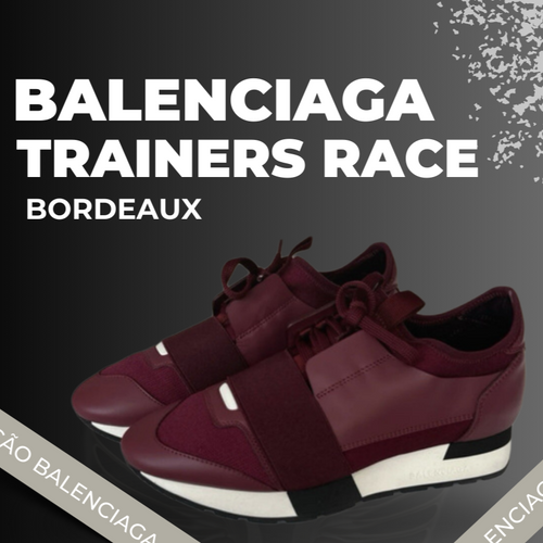 Balenciaga Race Runners Bordeaux