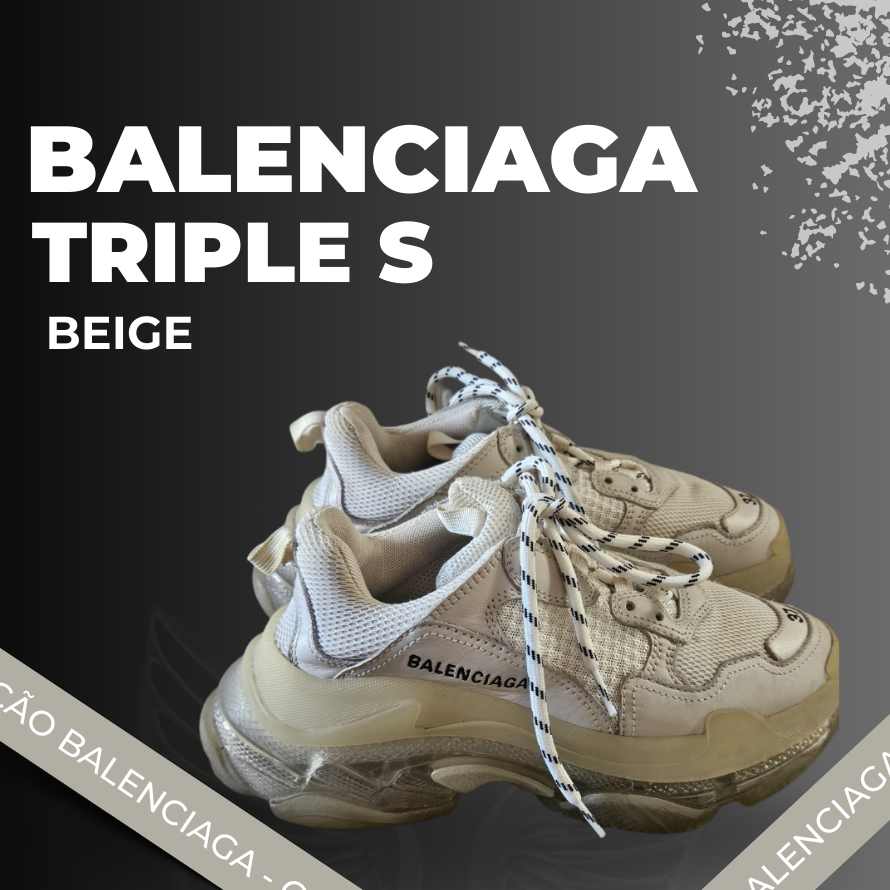 Balenciaga Triple S Bege