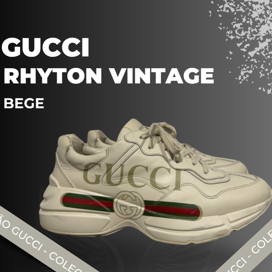 Gucci Rhyton Vintage Bege