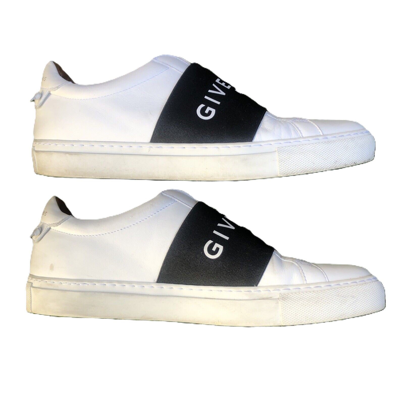 Givenchy Paris Leather White & Black