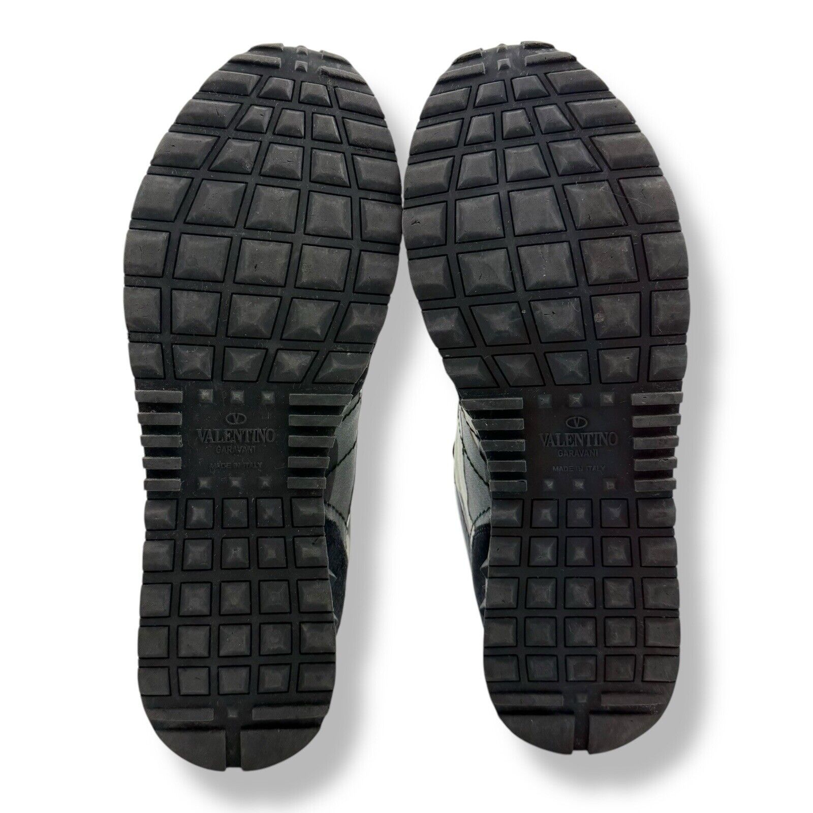 Valentino Rockrunner Camouflage Print Black/Blue/Orange