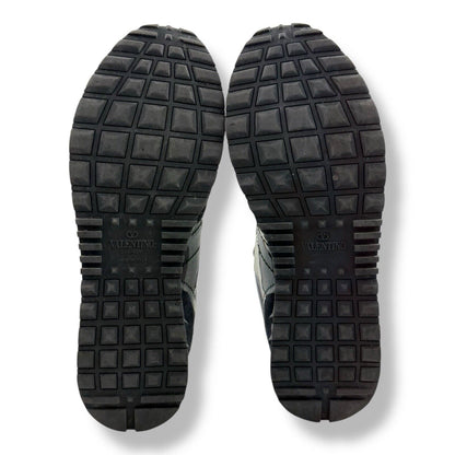 Valentino Rockrunner Camouflage Print Black/Blue/Orange
