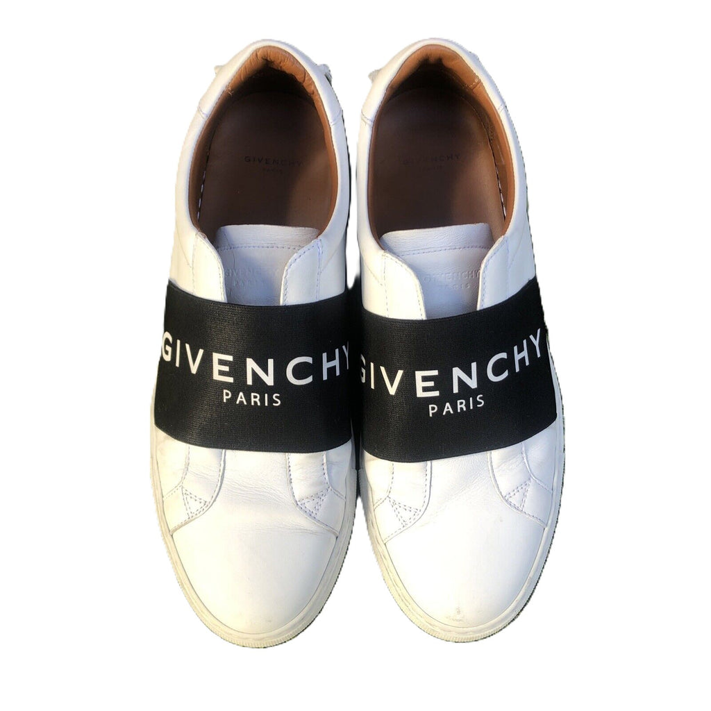 Givenchy Paris Leather White & Black